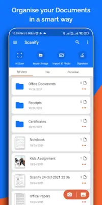 Scanify- PDF Camera Scanner android App screenshot 5
